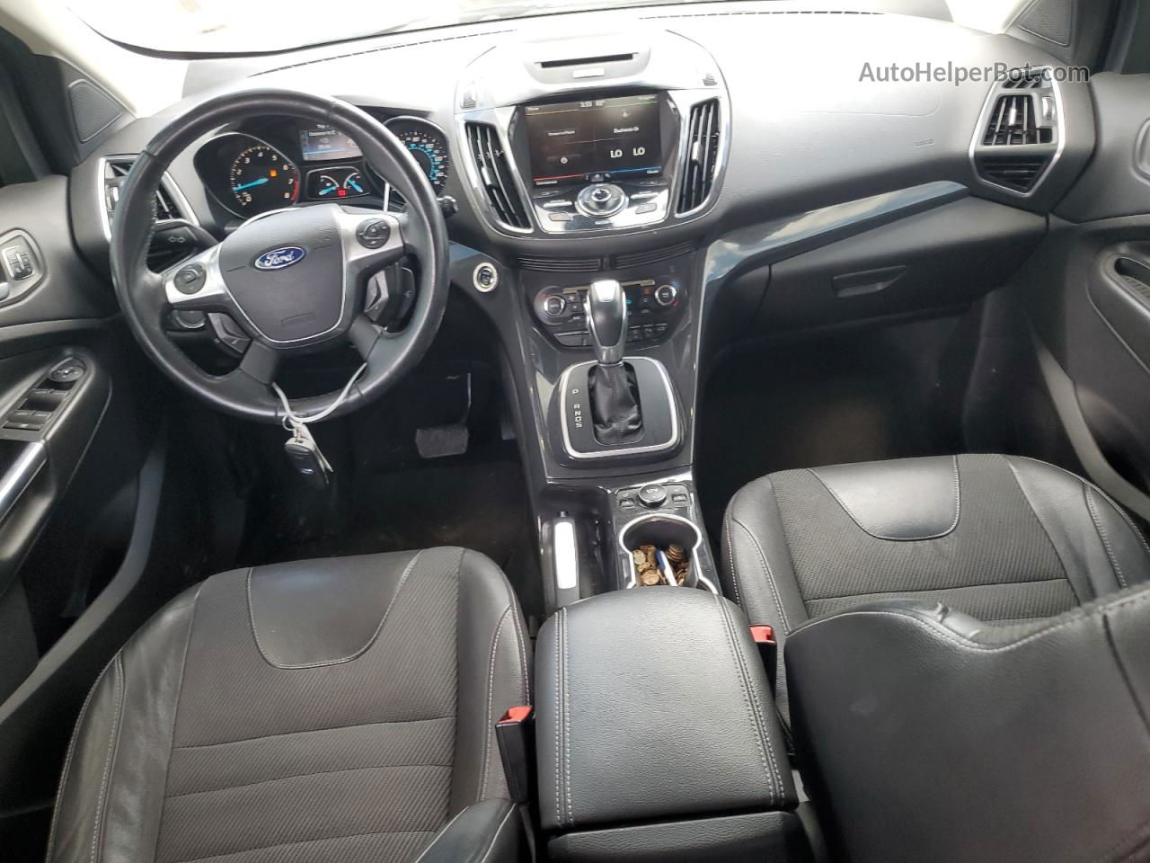 2013 Ford Escape Titanium Серый vin: 1FMCU0J91DUA07001