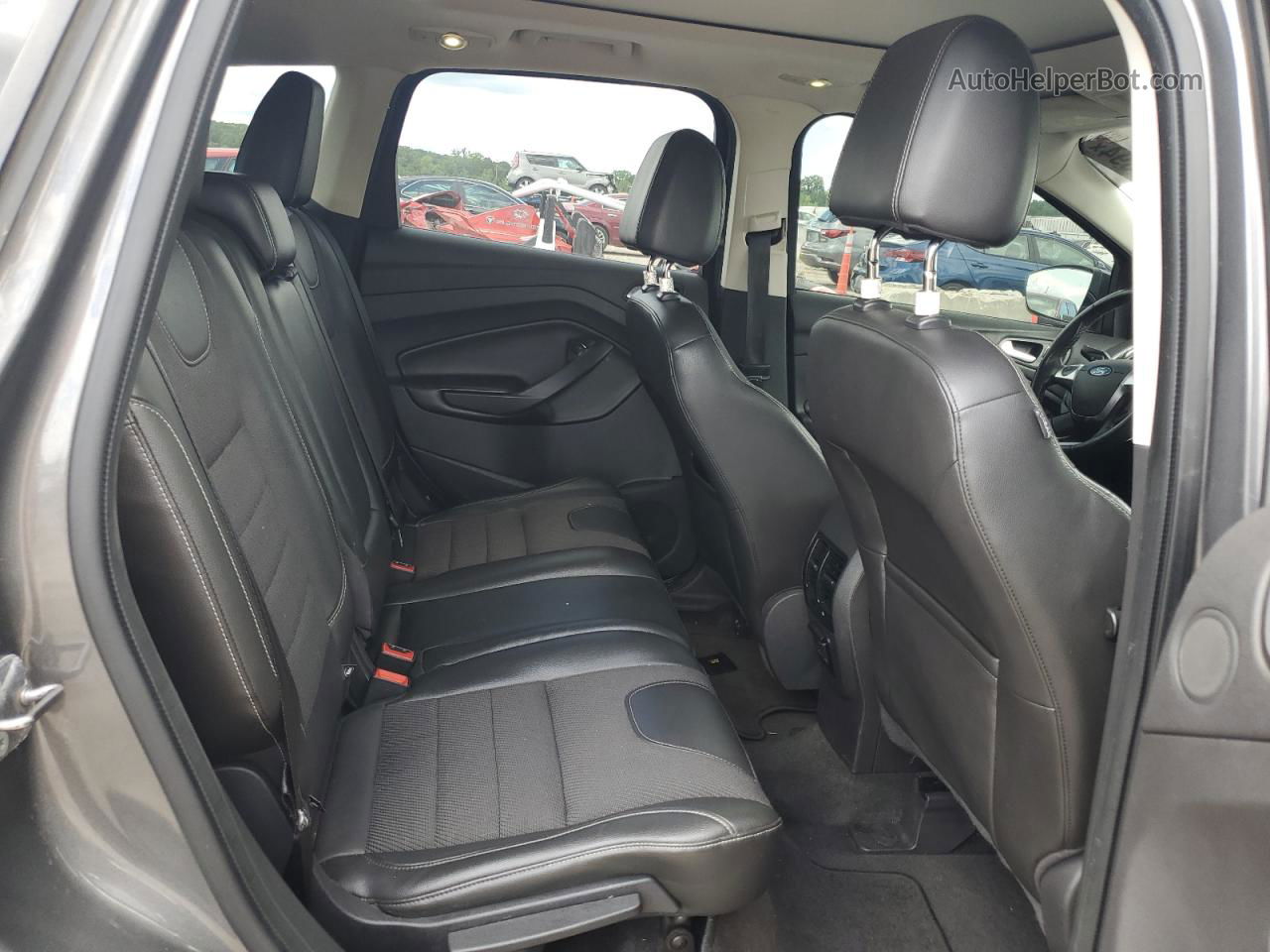 2013 Ford Escape Titanium Серый vin: 1FMCU0J91DUA07001