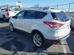 2013 Ford Escape Titanium White vin: 1FMCU0J91DUC55295