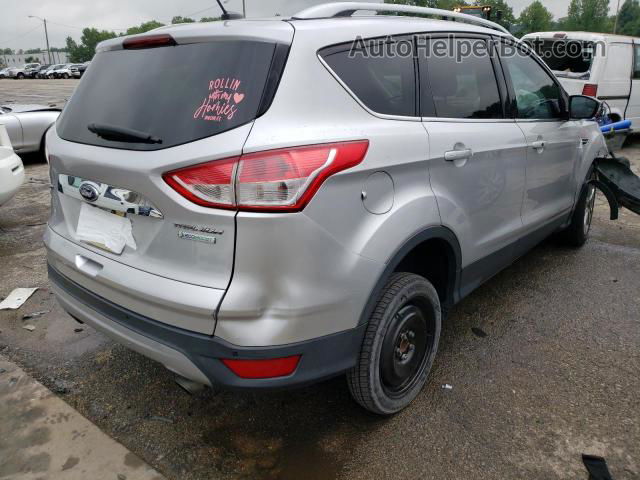 2014 Ford Escape Titanium Silver vin: 1FMCU0J91EUB68787