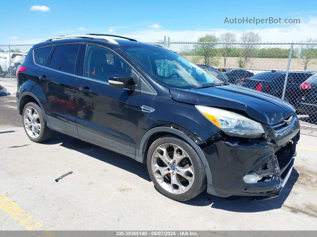 2016 Ford Escape Titanium Black vin: 1FMCU0J91GUB31323