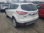 2016 Ford Escape Titanium White vin: 1FMCU0J91GUC34855