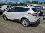 2017 Ford Escape Titanium White vin: 1FMCU0J91HUA27044