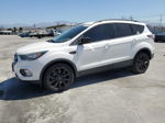 2017 Ford Escape Titanium White vin: 1FMCU0J91HUA82495