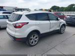 2017 Ford Escape Titanium White vin: 1FMCU0J91HUC14610