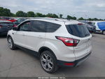 2017 Ford Escape Titanium White vin: 1FMCU0J91HUC14610