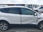 2017 Ford Escape Titanium White vin: 1FMCU0J91HUC14610