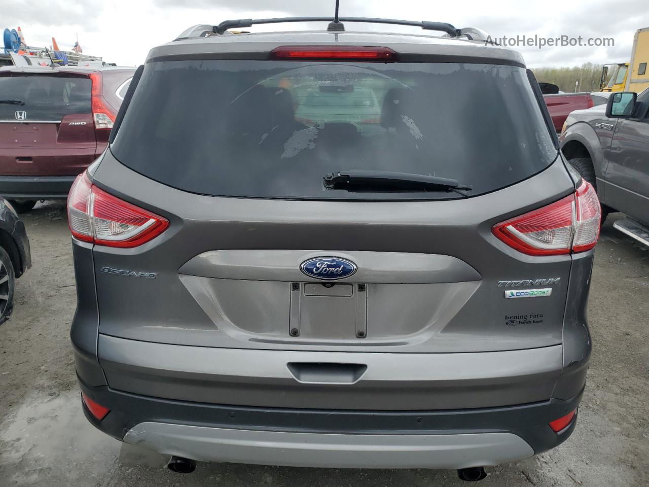 2013 Ford Escape Titanium Gray vin: 1FMCU0J92DUD85876