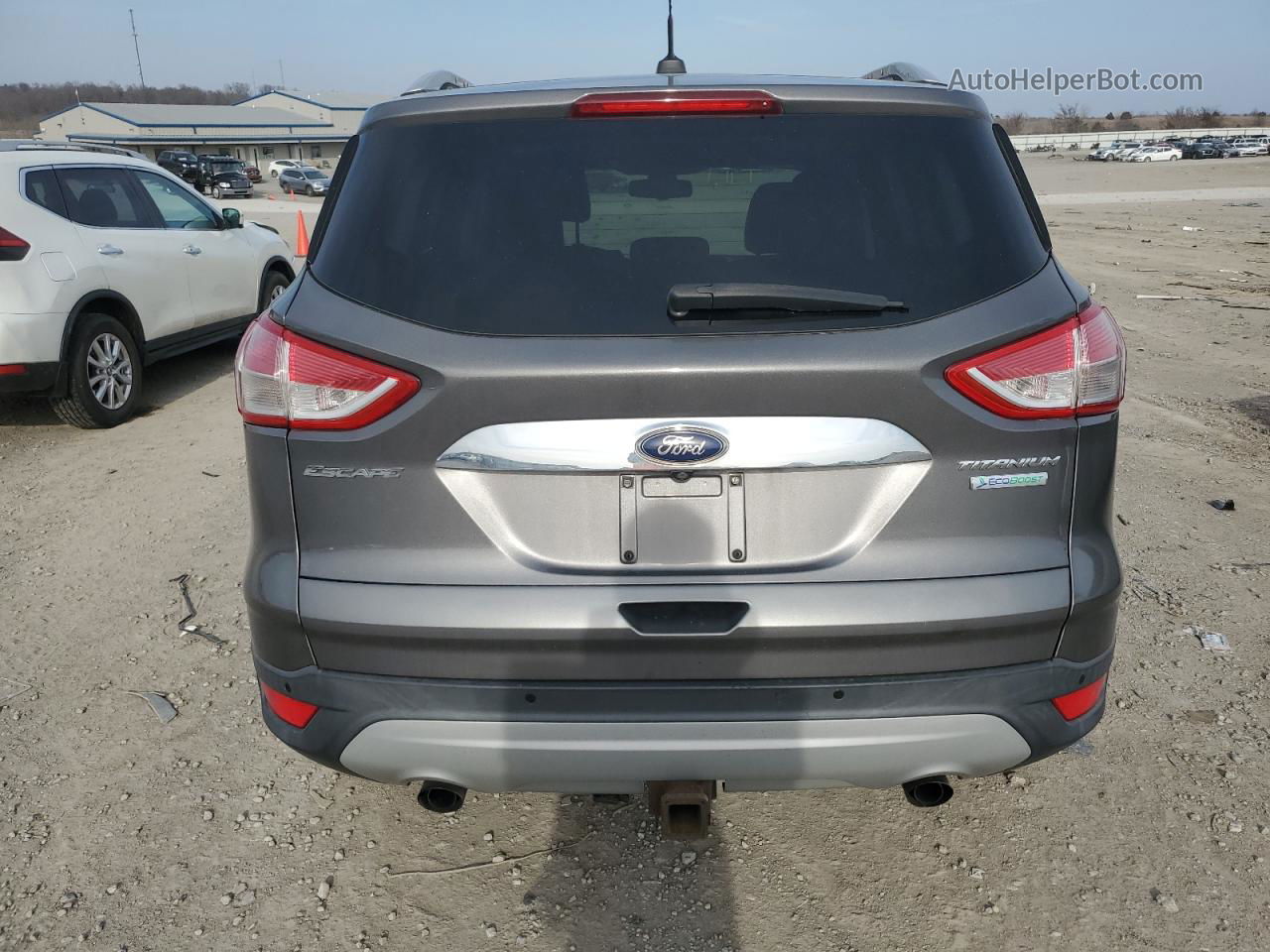 2014 Ford Escape Titanium Gray vin: 1FMCU0J92EUA02889