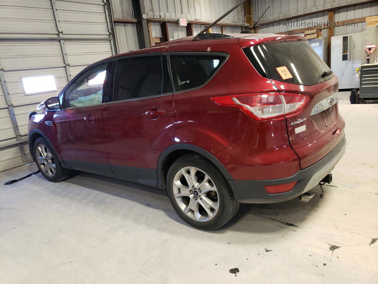 2014 Ford Escape Titanium Maroon vin: 1FMCU0J92EUE12320