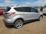 2015 Ford Escape Titanium Silver vin: 1FMCU0J92FUB72087