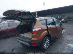 2017 Ford Escape Titanium Brown vin: 1FMCU0J92HUE90116