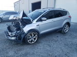 2013 Ford Escape Titanium Silver vin: 1FMCU0J94DUB20960