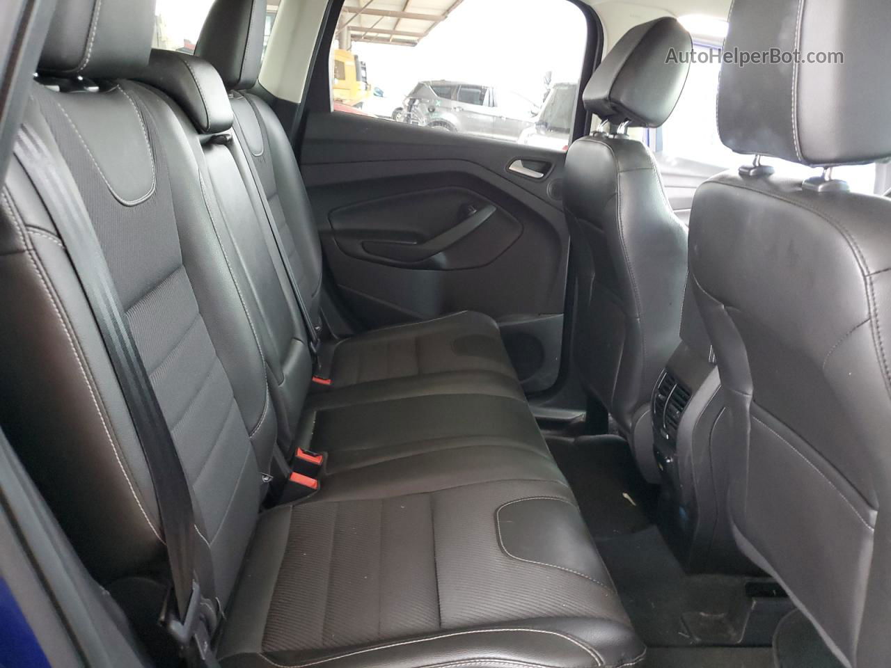 2013 Ford Escape Titanium Синий vin: 1FMCU0J94DUC70549