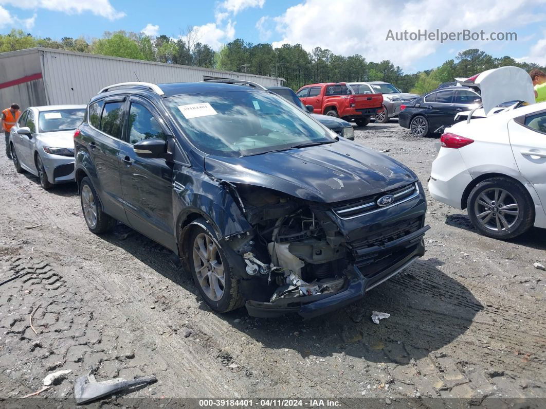 2014 Ford Escape Titanium Black vin: 1FMCU0J94EUA39748