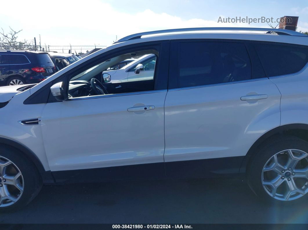 2019 Ford Escape Titanium Белый vin: 1FMCU0J94KUC31764