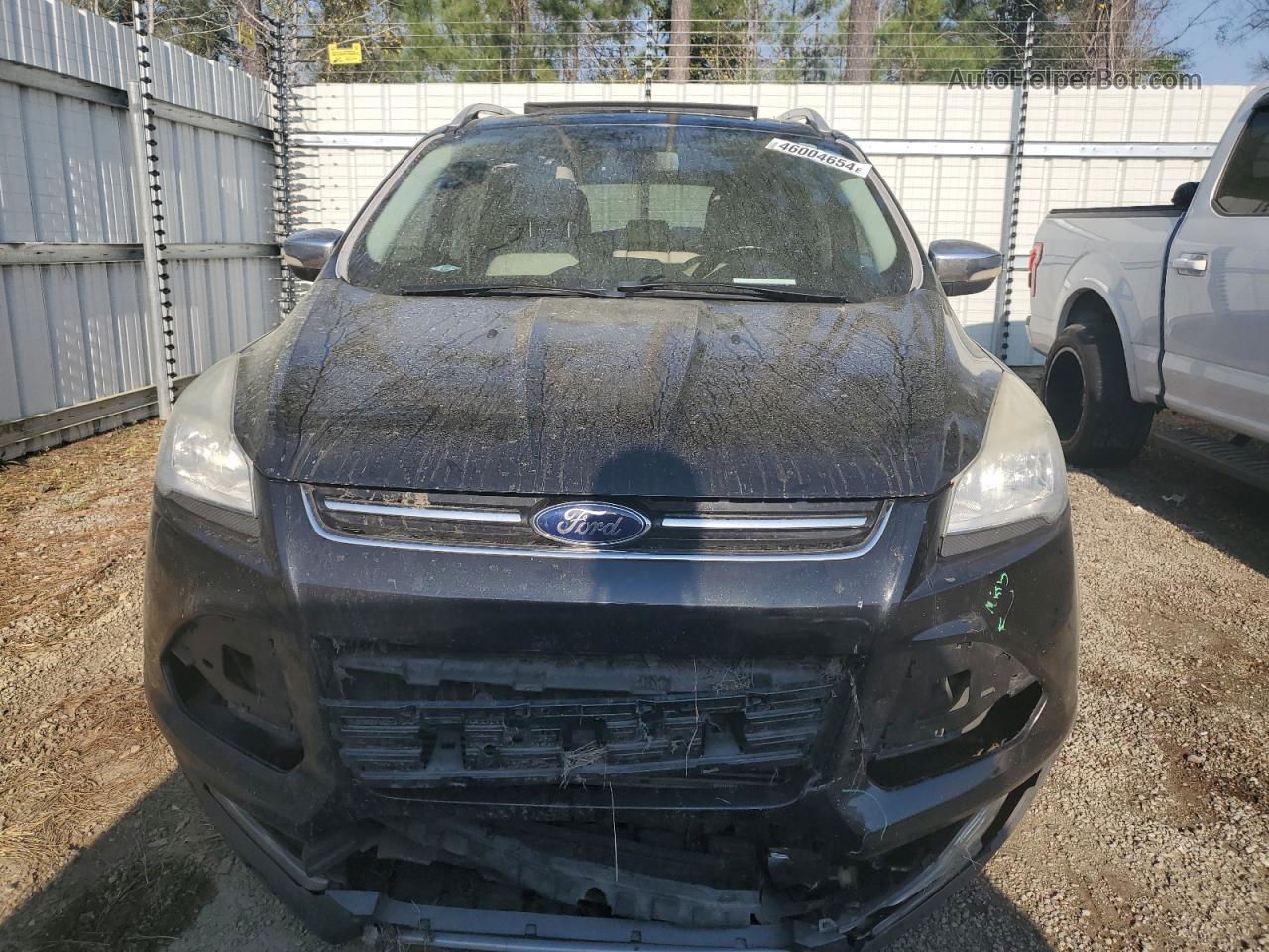 2015 Ford Escape Titanium Черный vin: 1FMCU0J95FUA68712