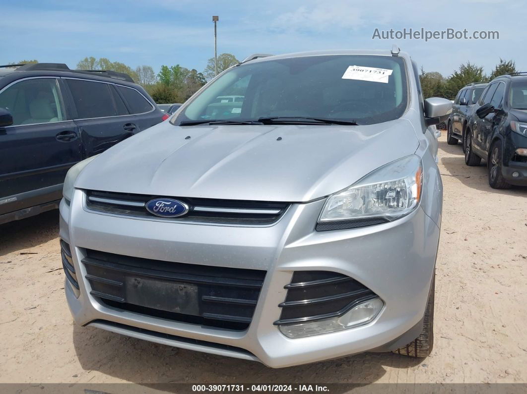 2016 Ford Escape Titanium Silver vin: 1FMCU0J95GUA81557