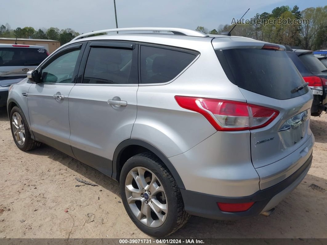 2016 Ford Escape Titanium Silver vin: 1FMCU0J95GUA81557