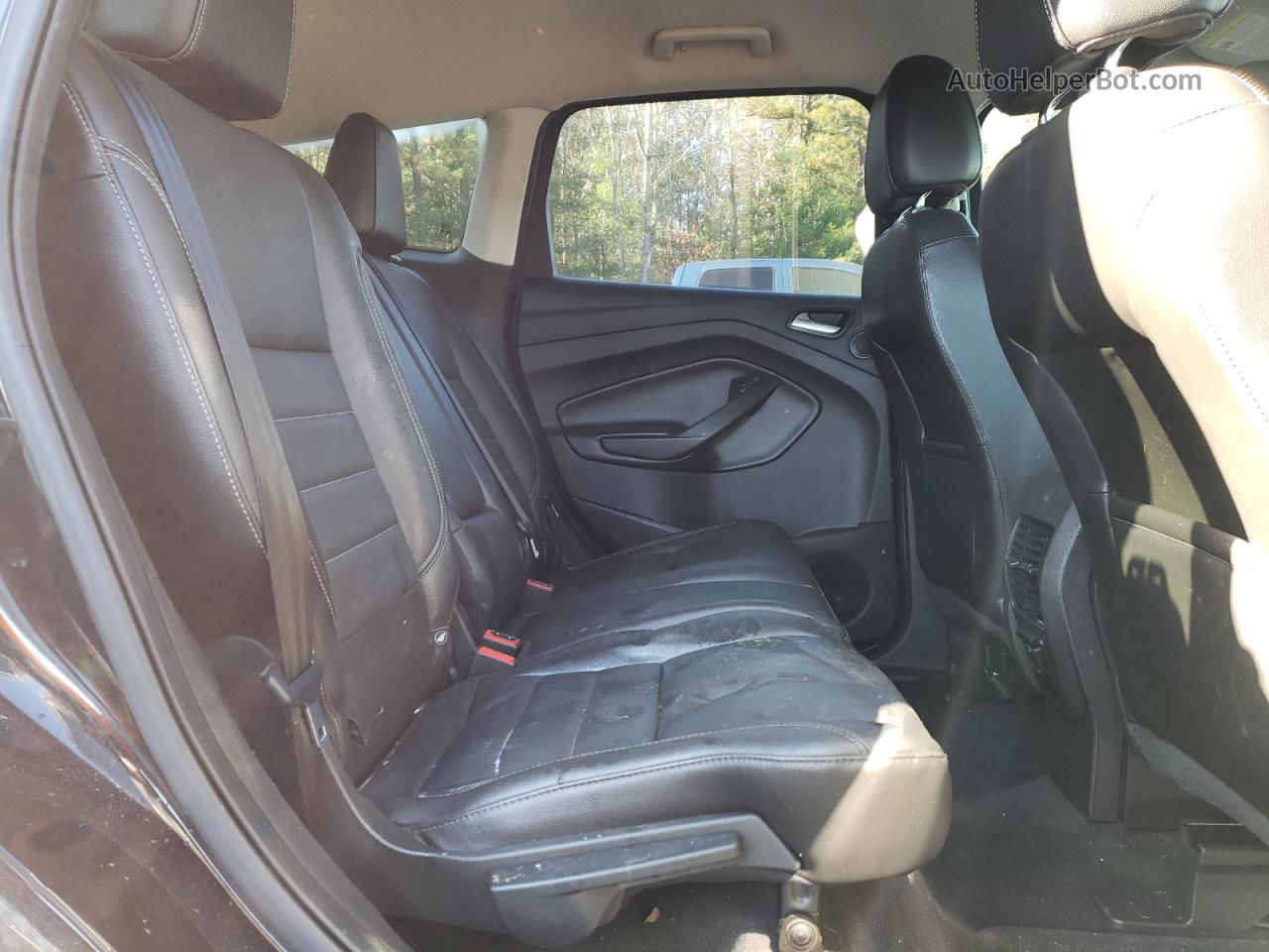 2014 Ford Escape Titanium Black vin: 1FMCU0J96EUB33498