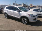 2014 Ford Escape Titanium White vin: 1FMCU0J96EUE47281