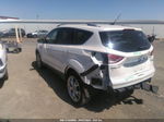 2014 Ford Escape Titanium White vin: 1FMCU0J96EUE47281