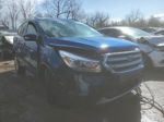 2017 Ford Escape Titanium Синий vin: 1FMCU0J96HUA69435