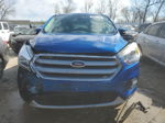 2017 Ford Escape Titanium Синий vin: 1FMCU0J96HUA69435