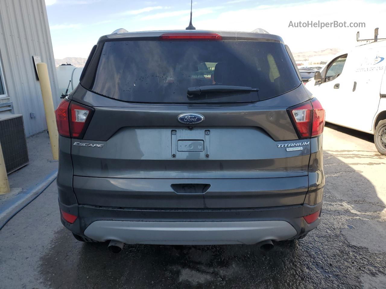 2019 Ford Escape Titanium Charcoal vin: 1FMCU0J96KUA42050