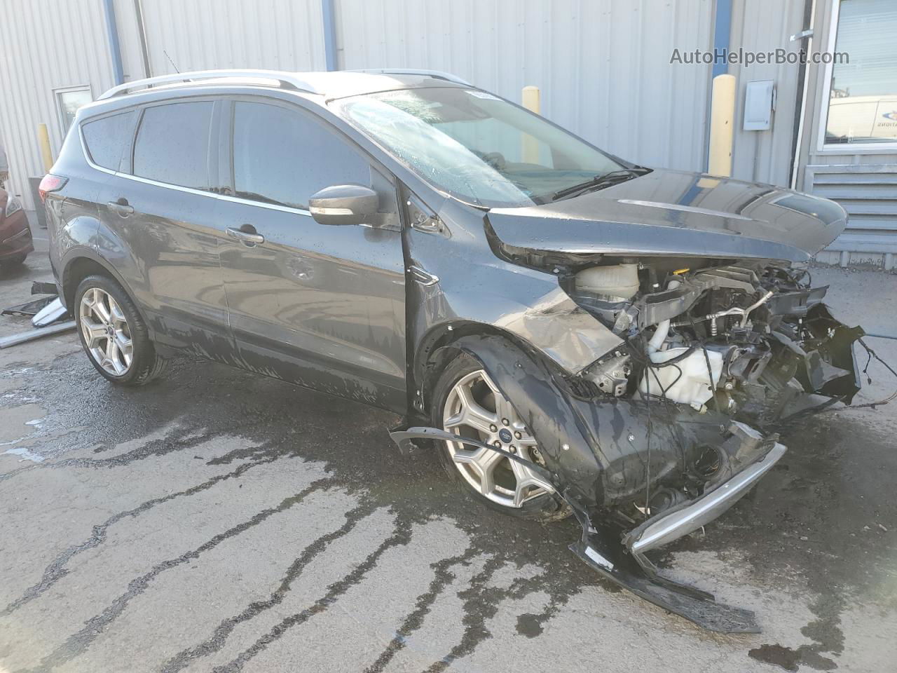 2019 Ford Escape Titanium Charcoal vin: 1FMCU0J96KUA42050