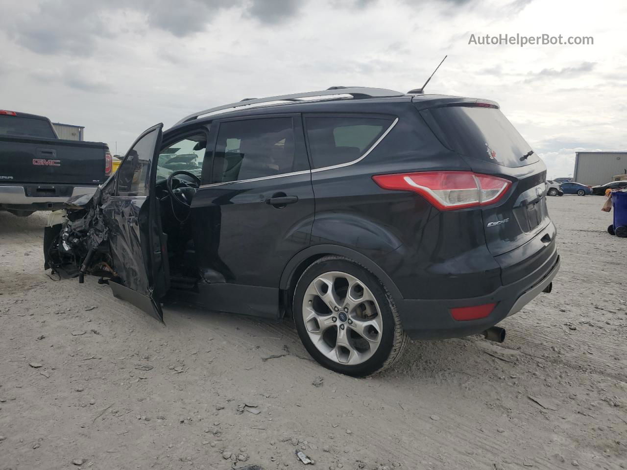 2013 Ford Escape Titanium Black vin: 1FMCU0J97DUB30964