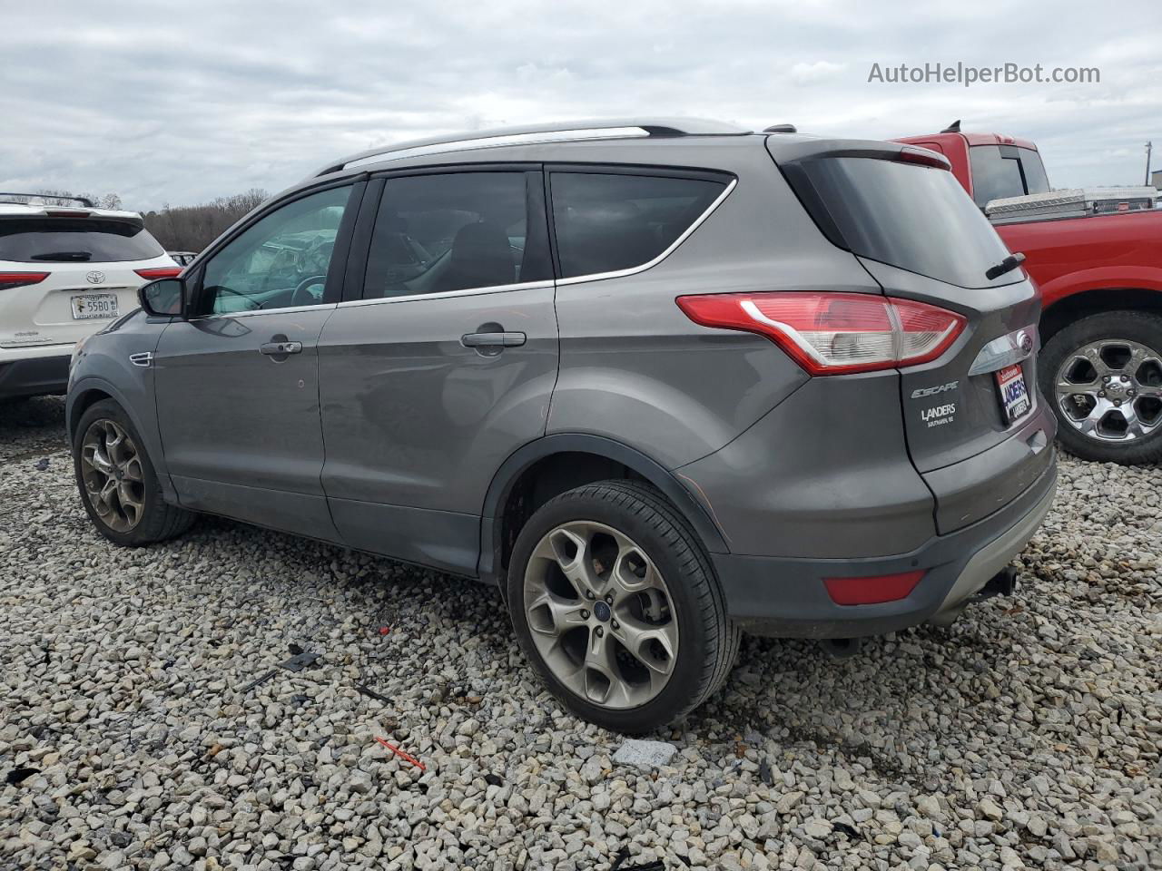 2014 Ford Escape Titanium Gray vin: 1FMCU0J97EUA30302