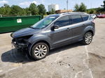 2017 Ford Escape Titanium Серый vin: 1FMCU0J97HUE93691