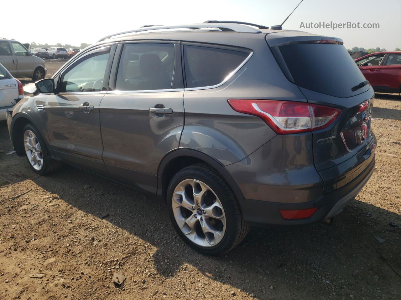 2013 Ford Escape Titanium Gray vin: 1FMCU0J99DUA98308