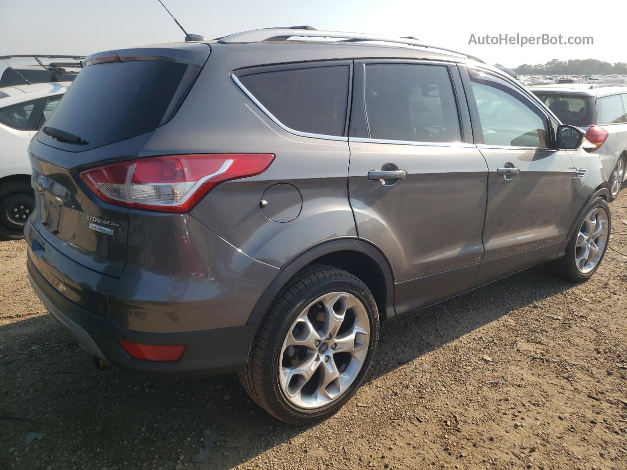 2013 Ford Escape Titanium Gray vin: 1FMCU0J99DUA98308