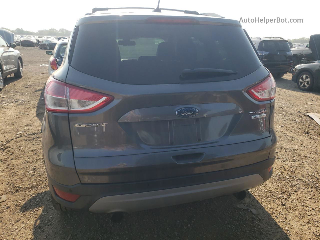 2013 Ford Escape Titanium Gray vin: 1FMCU0J99DUA98308