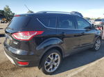 2016 Ford Escape Titanium Черный vin: 1FMCU0J99GUB60441