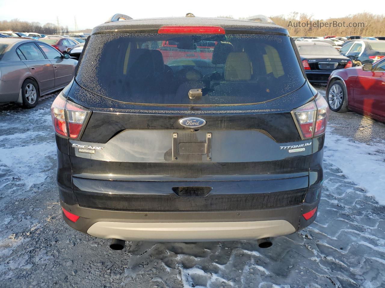 2017 Ford Escape Titanium Black vin: 1FMCU0J99HUA19578