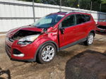 2014 Ford Escape Titanium Red vin: 1FMCU0J9XEUB54421