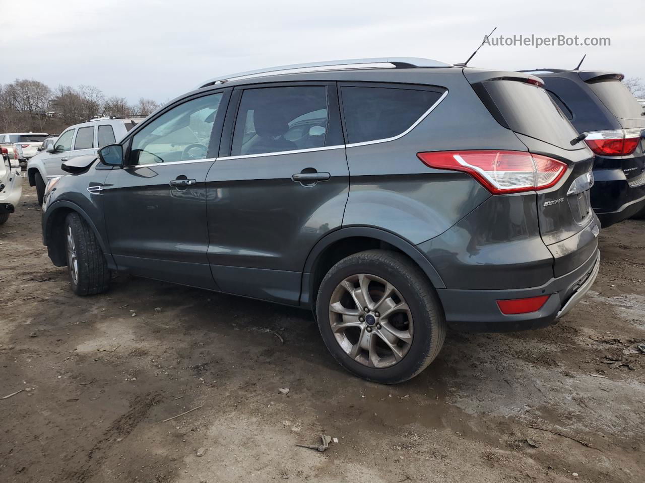 2015 Ford Escape Titanium Gray vin: 1FMCU0J9XFUA02737