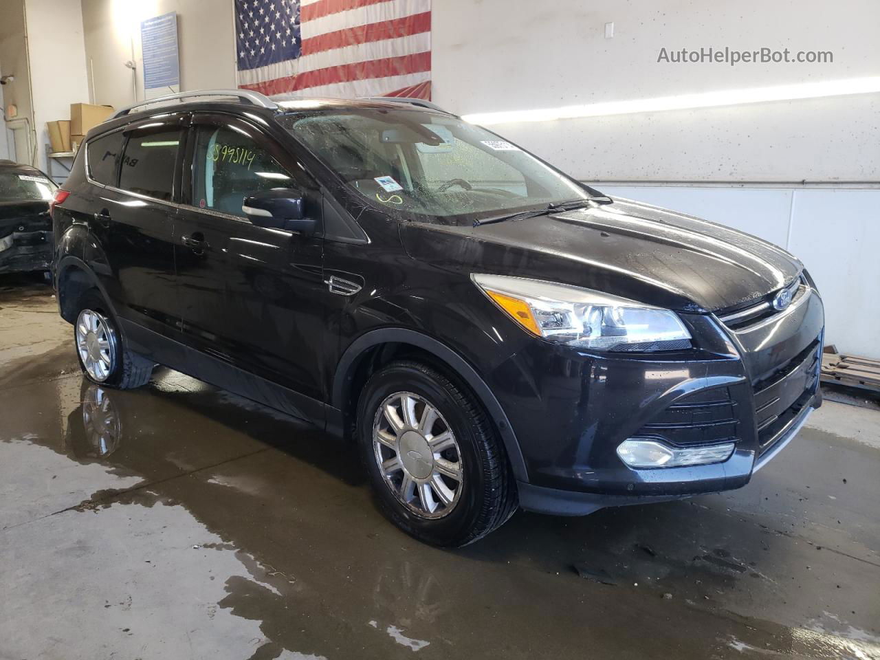 2015 Ford Escape Titanium Black vin: 1FMCU0J9XFUC17955