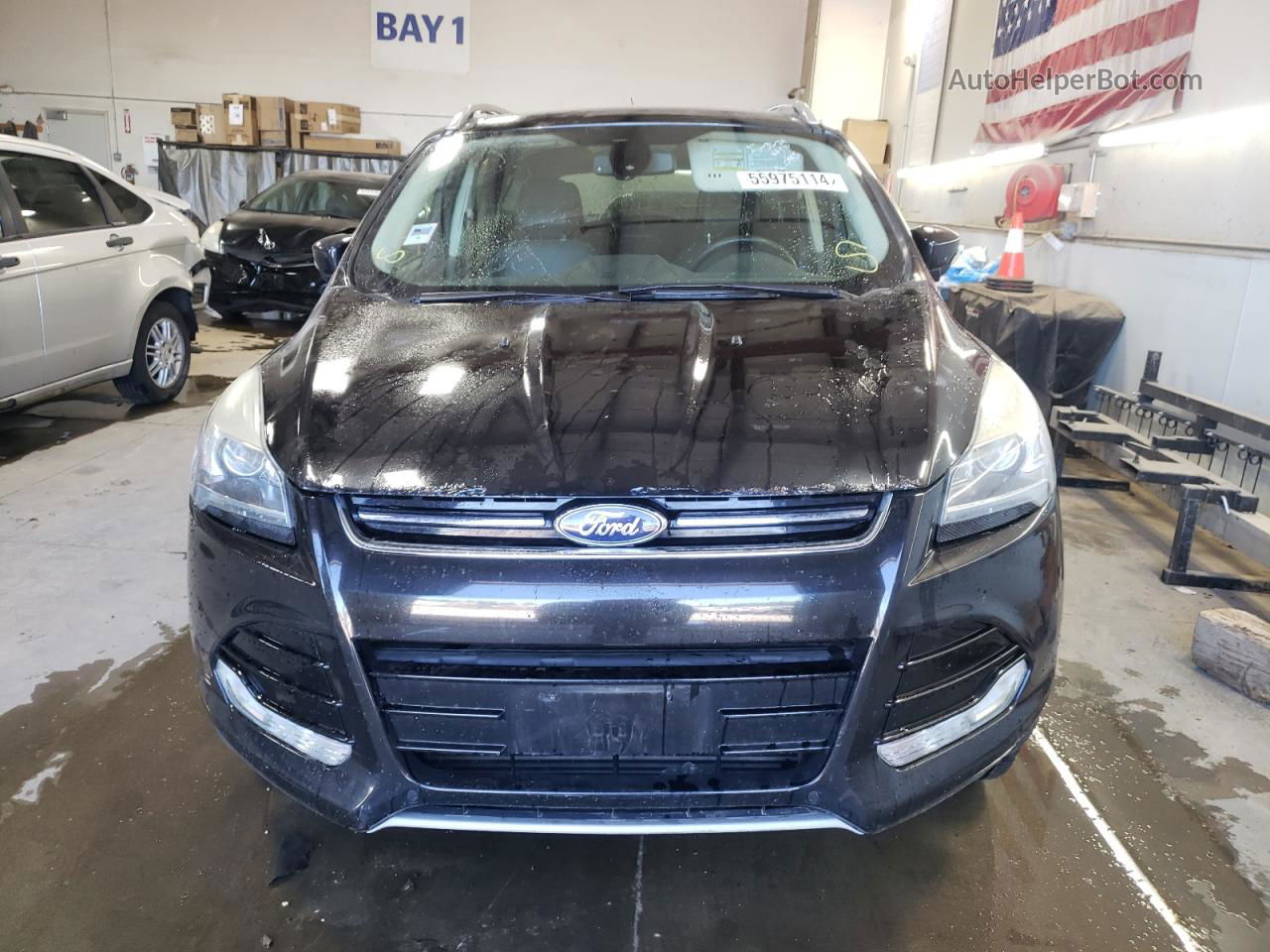 2015 Ford Escape Titanium Black vin: 1FMCU0J9XFUC17955