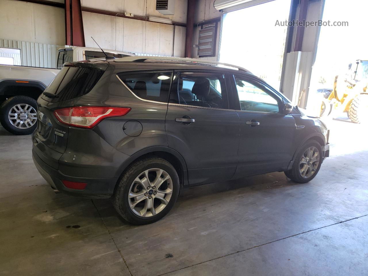 2016 Ford Escape Titanium Gray vin: 1FMCU0J9XGUB11636