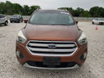 2017 Ford Escape Titanium Коричневый vin: 1FMCU0J9XHUA80910