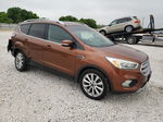 2017 Ford Escape Titanium Brown vin: 1FMCU0J9XHUA80910