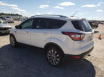 2017 Ford Escape Titanium White vin: 1FMCU0JD0HUC24422