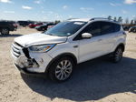 2017 Ford Escape Titanium Белый vin: 1FMCU0JD0HUC24422