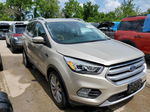 2017 Ford Escape Titanium Бежевый vin: 1FMCU0JD2HUE72414