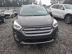 2017 Ford Escape Titanium Серый vin: 1FMCU0JD5HUA18416