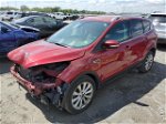 2017 Ford Escape Titanium Red vin: 1FMCU0JD6HUC94586